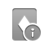Info, diamond, card, Game DarkGray icon
