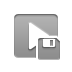play, Diskette Icon