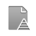 pyramid, document DarkGray icon