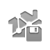 Diskette, Intranet Gray icon