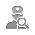 Watchman, zoom Gray icon