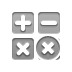 button, Close, calculator Icon