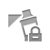 Lock, Spray Gray icon