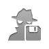 Diskette, Spyware Icon
