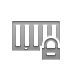 Container, Lock, send DarkGray icon