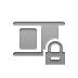 Lock, match, height DarkGray icon