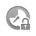 open, Lock, timer Gray icon