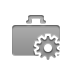 Gear, Briefcase DarkGray icon