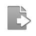 File, transfer DarkGray icon