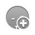 smiley, Sleeping, Add DarkGray icon