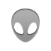 gray, Alien Icon