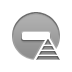 pyramid, delete DarkGray icon