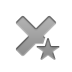 cross, star DarkGray icon