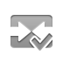 checkmark, network, symmetric DarkGray icon