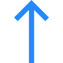 Multimedia Option, up arrow, upload, Direction, Arrows, Orientation Black icon