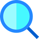 magnifying glass, Multimedia, search, zoom, interface, Tools And Utensils, Multimedia Option, detective, Loupe DodgerBlue icon