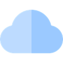 sky, Cloudy, interface, Cloud, Cloud computing, weather, Atmospheric LightSkyBlue icon