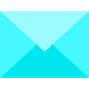 Email, Note, mail, Message, envelope, Multimedia Turquoise icon