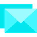 Note, Multimedia, Email, envelope, Message, mail Aqua icon
