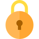 Lock, Tools And Utensils, privacy, security, padlock, Block SandyBrown icon