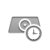 Clock, gold DarkGray icon