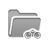 Folder, Binoculars DarkGray icon