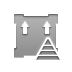 pyramid, Box, send DarkGray icon