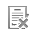 cross, contract Gray icon