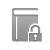 open, Lock, Book DarkGray icon