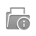 File, Info Gray icon