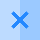 cross, signs, unchecked, mathematics, maths, cancel, multiply LightSkyBlue icon