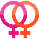 woman, Female, Femenine, shapes, signs, Gender, venus, symbol, Girl Black icon