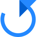 Orientation, Circular Arrow, Undo, Multimedia Option, Direction, Arrows DodgerBlue icon