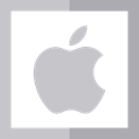 Brand, Apple, Squares, Logo, Company Silver icon