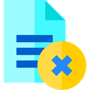 delete, Multimedia, remove, document, File, Archive PaleTurquoise icon