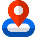 Map Location, position, placeholder, Map Point, Gps, pin, map pointer Teal icon