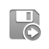 right, Diskette DarkGray icon