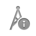 antenna, Info Gray icon