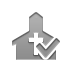 church, checkmark Gray icon