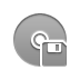 Cd, Disk, Diskette DarkGray icon