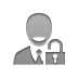 Salesman, open, Lock Icon