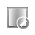 Gradient, reflected, cancel DarkGray icon