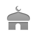 Mosque Gray icon