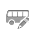 pencil, Bus DimGray icon