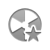 star, Ball, Beach Gray icon