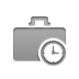 Briefcase, Clock DarkGray icon