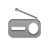 radio Gray icon