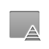 pyramid, Rectangle Icon