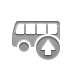 bus up, Bus, Up DarkGray icon