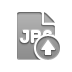 jpg up, File, jpg, Format, Up DarkGray icon